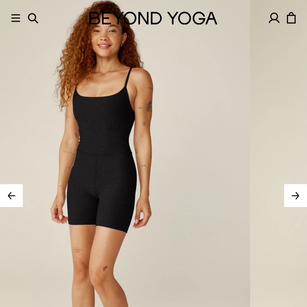 Beyond Yoga Spacedye Keep Pace Biker Jumpsuit retail $110